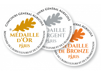 Medals at the Concours Agricole 2018