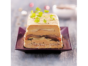 Terrine of Smoked Trout and Semi-Cooked Foie Gras